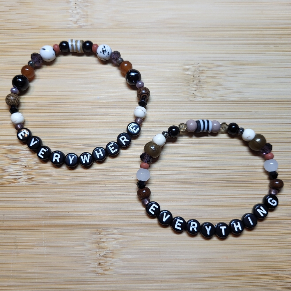 Everywhere, Everything- Noah Kahan Friendship Bracelet Bundle, Size 7"